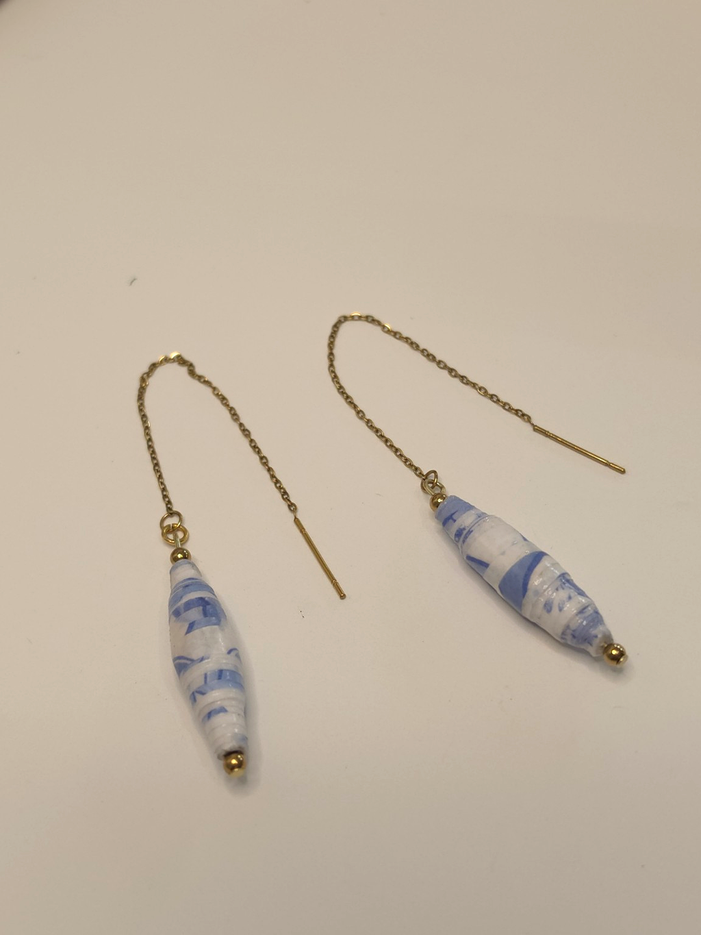 Brisa Azul- Threader Earrings