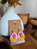 Eternamente Arte- Eres Arte Line- cold porcelain earrings