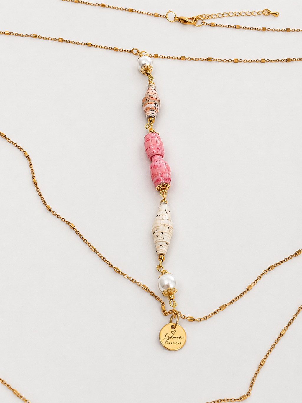 Renacer Rosa — Body Chain Artesanal