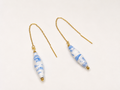 Brisa Azul- Threader Earrings