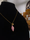 Pétalo de papel-Recycled Paper Pendant Necklace
