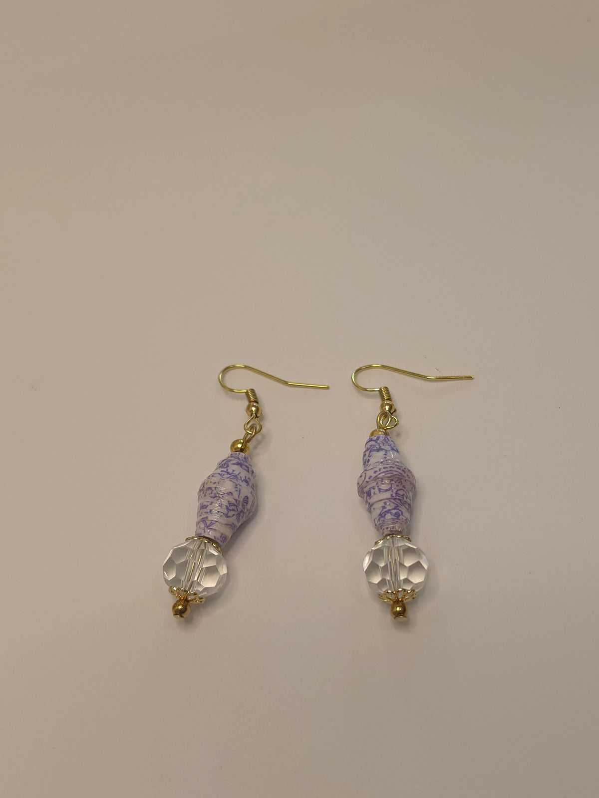 Violeta — Handmade Paper Bead Jewelry Set