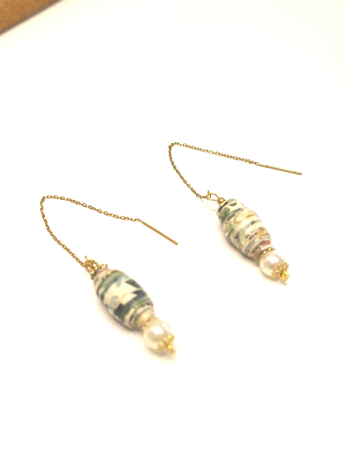 Jardín de Papel- Threader Earrings