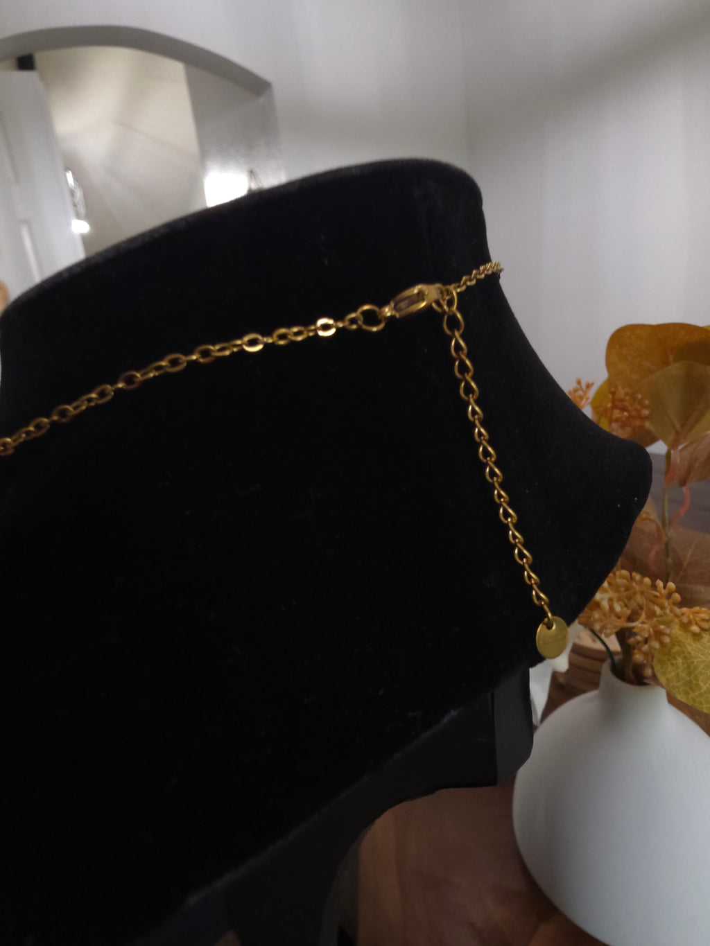 Pétalo de papel-Recycled Paper Pendant Necklace