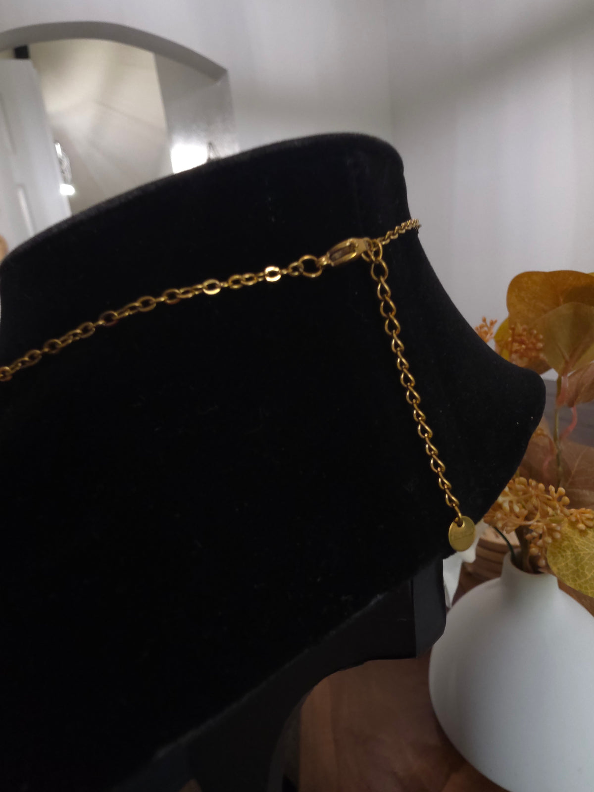 Pétalo de papel-Recycled Paper Pendant Necklace