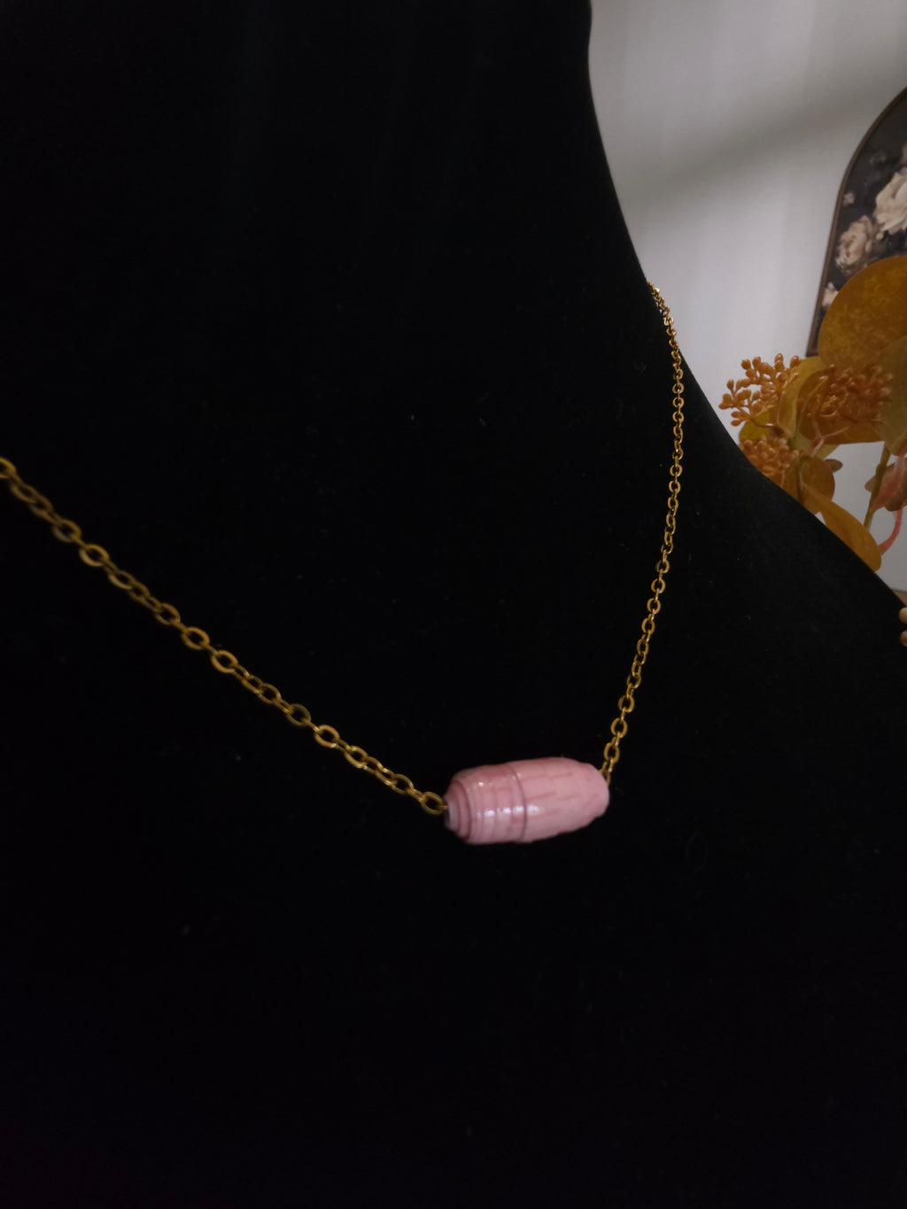 Susurro de Papel- Recycled Paper Necklace