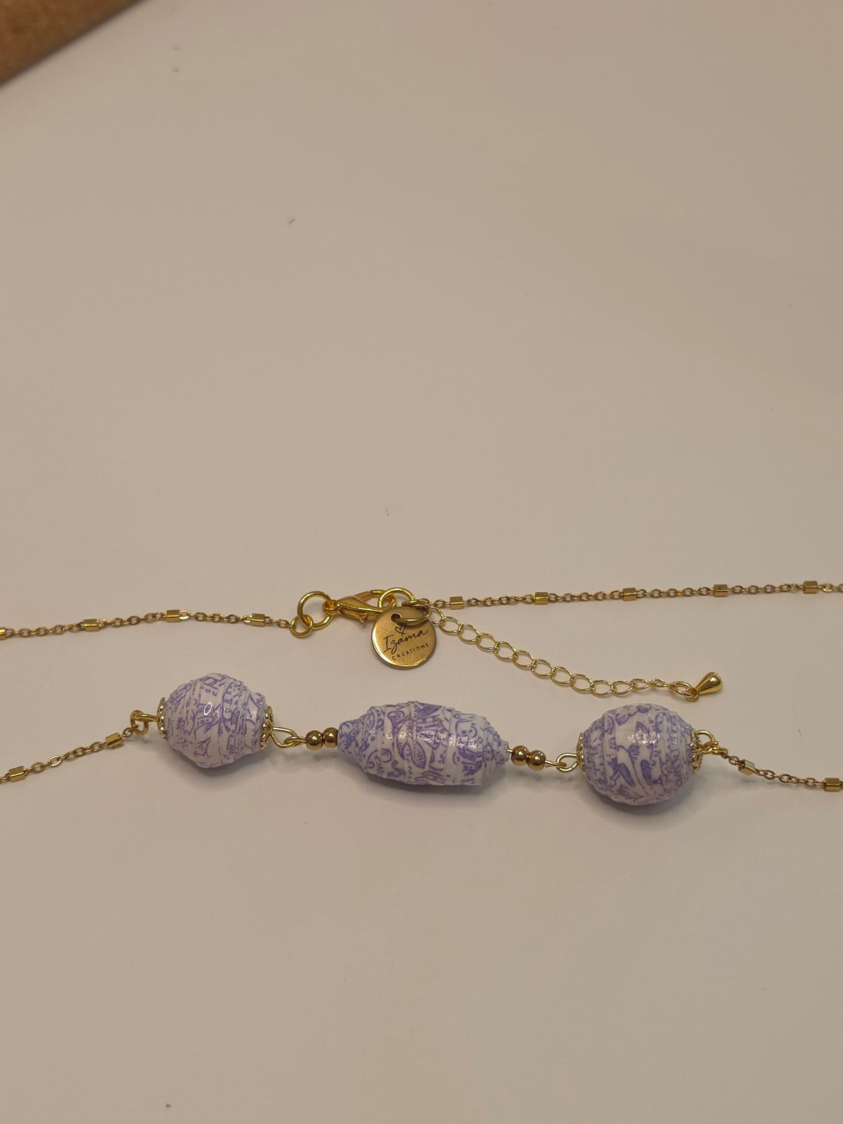 Violeta — Handmade Paper Bead Jewelry Set