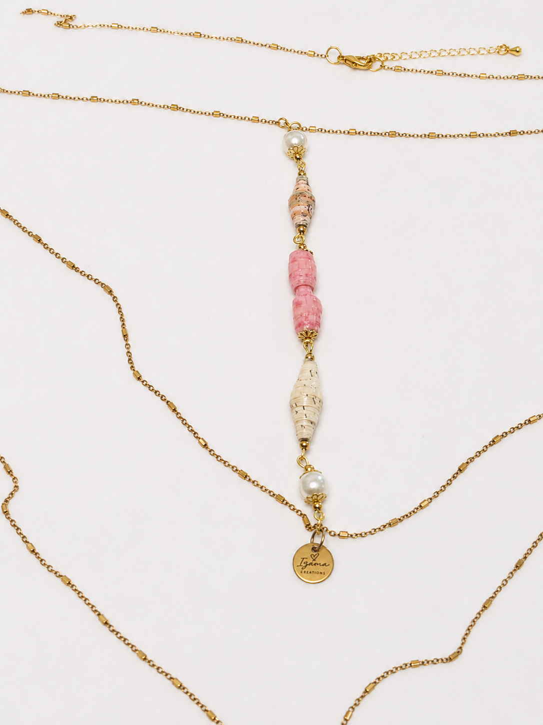 Renacer Rosa — Body Chain Artesanal