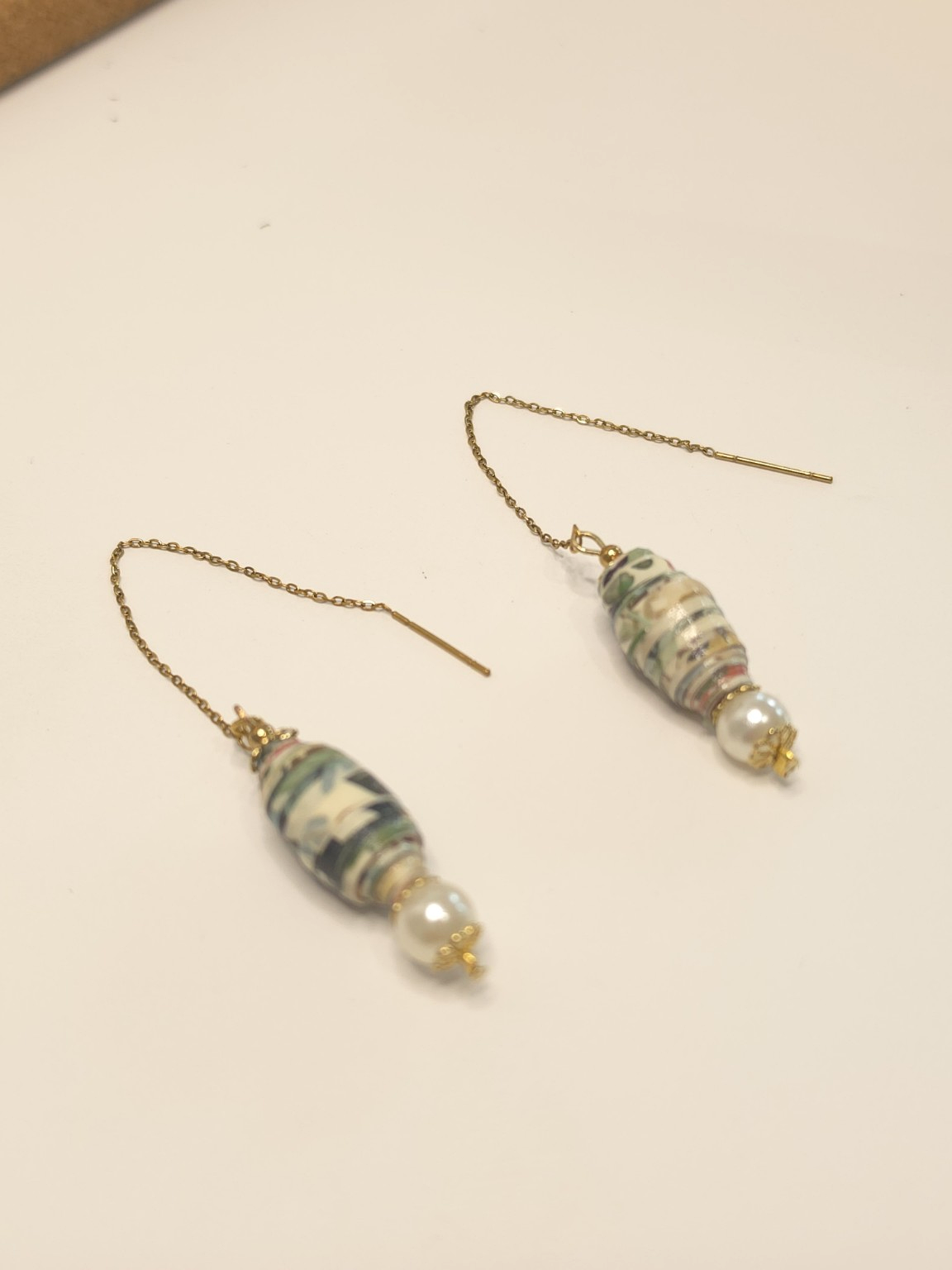 Jardín de Papel- Threader Earrings